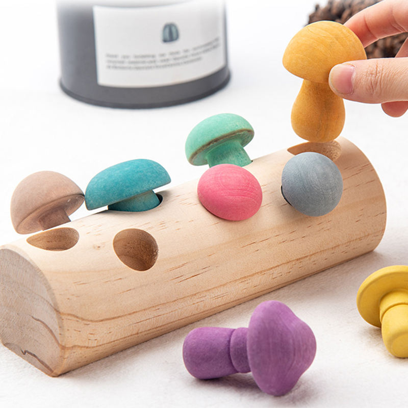 IN-MWSC0041 Simulation Mushroom Block Toys