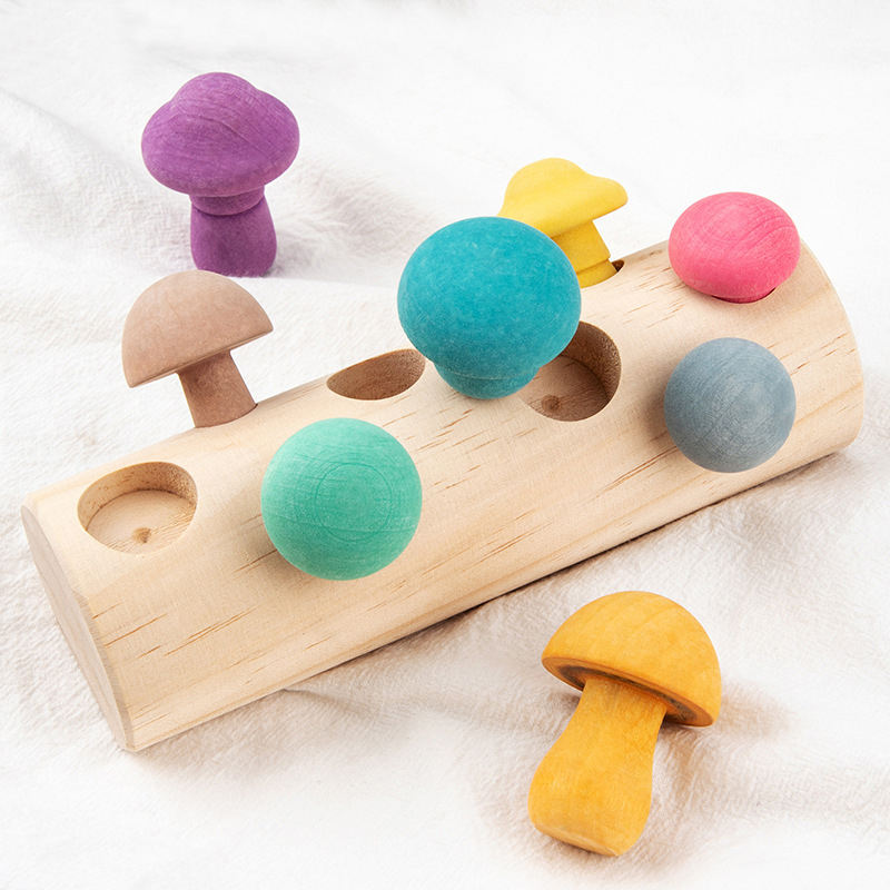 IN-MWSC0041 Simulation Mushroom Block Toys