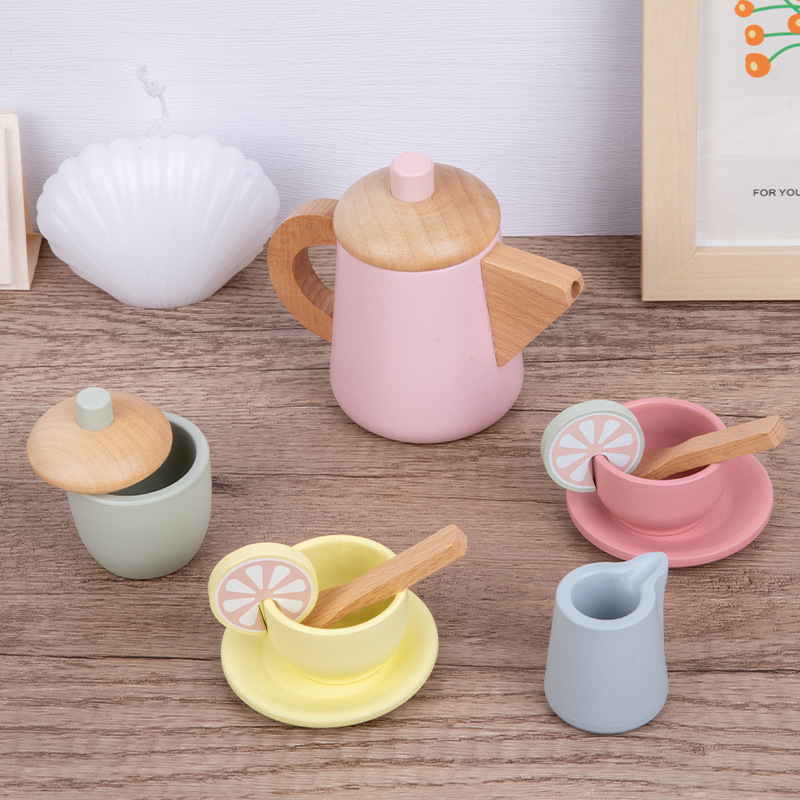 IN-MWSC0159 Wooden Tea Set Toys